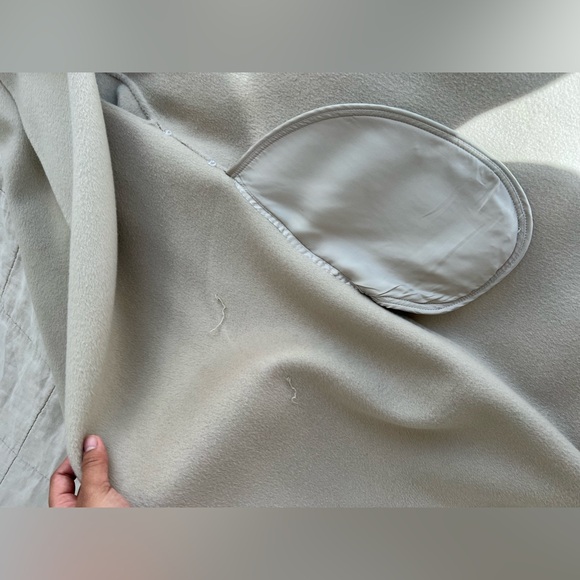 The Curated Wrap Coat, Taupe - Picture 4 of 8